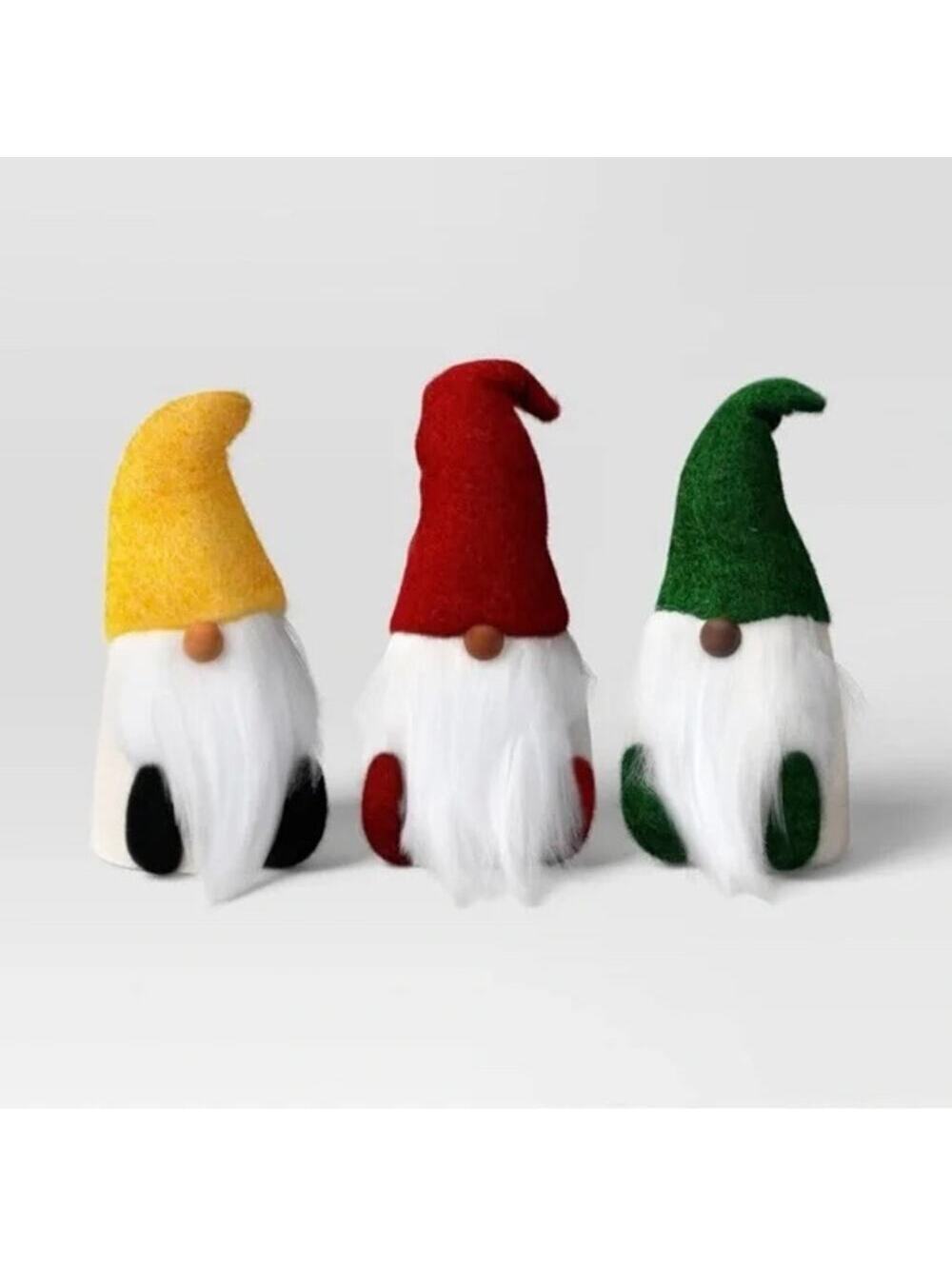 Wondershop Open Box Set of 3 Christmas Gnomes Holiday Decor Set